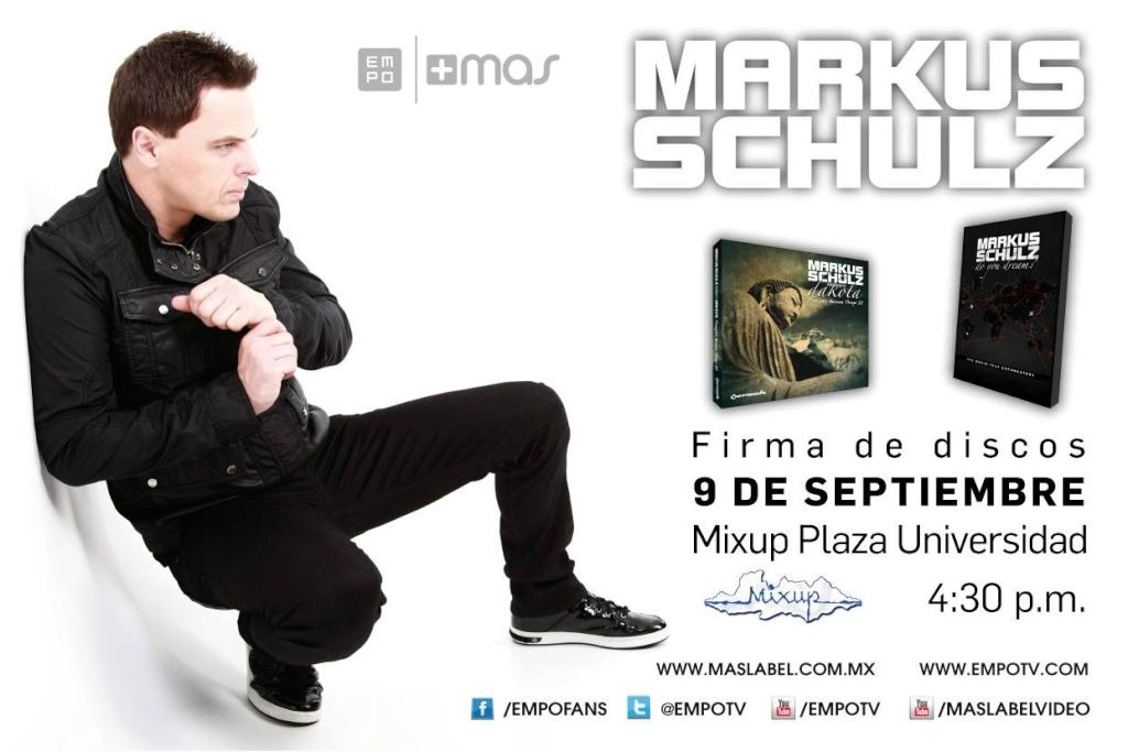 Markus Schulz Firma de Autógrafos&nbsp;2011