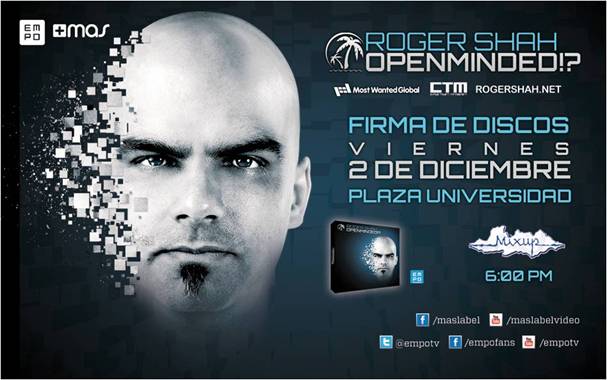 Firma de discos Roger Shah&nbsp;2011