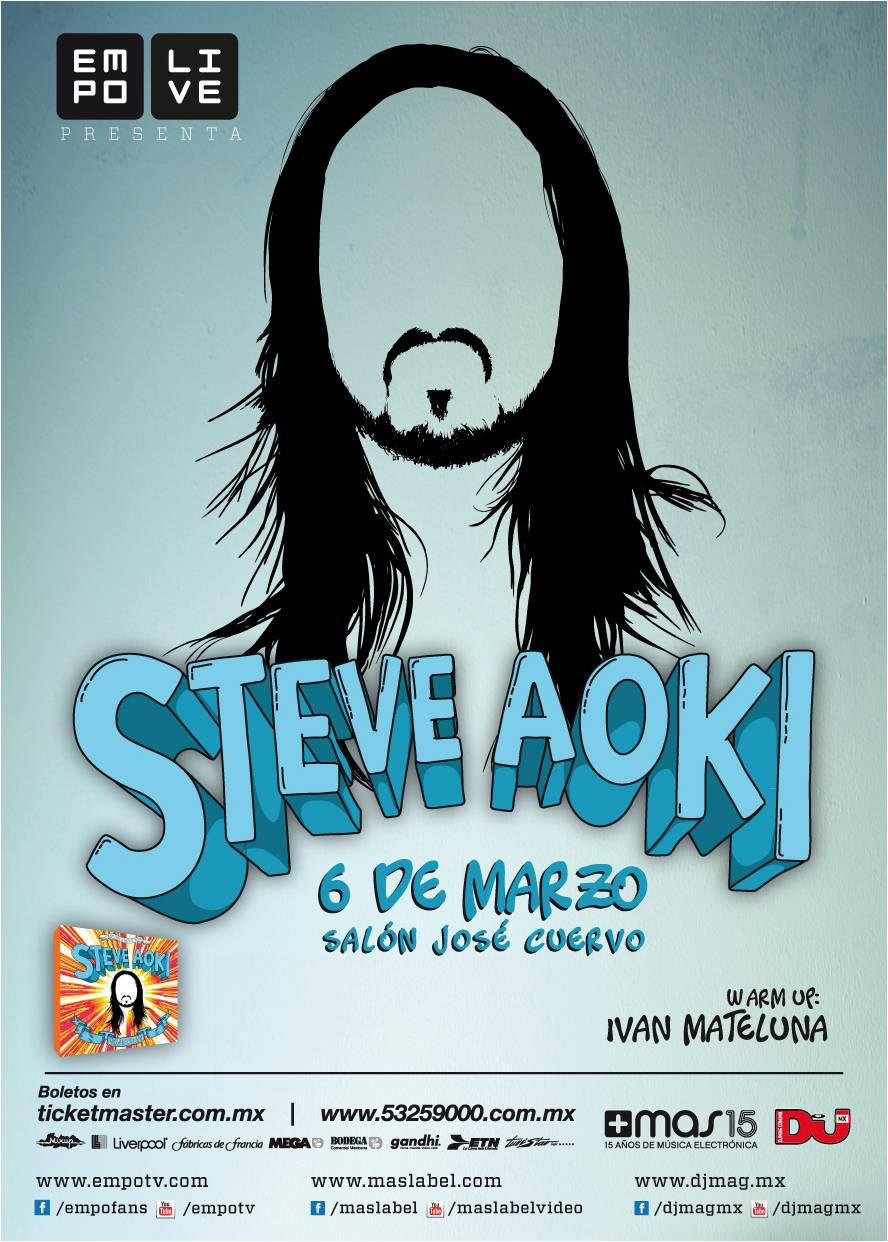 Steve Aoki en México&nbsp;2012