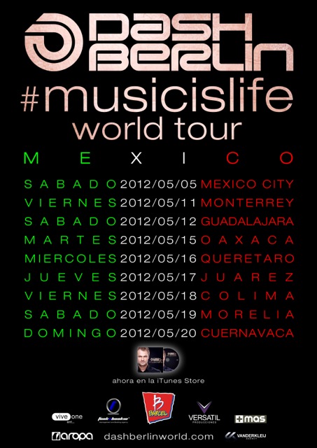 Dash Berlin en México 2012