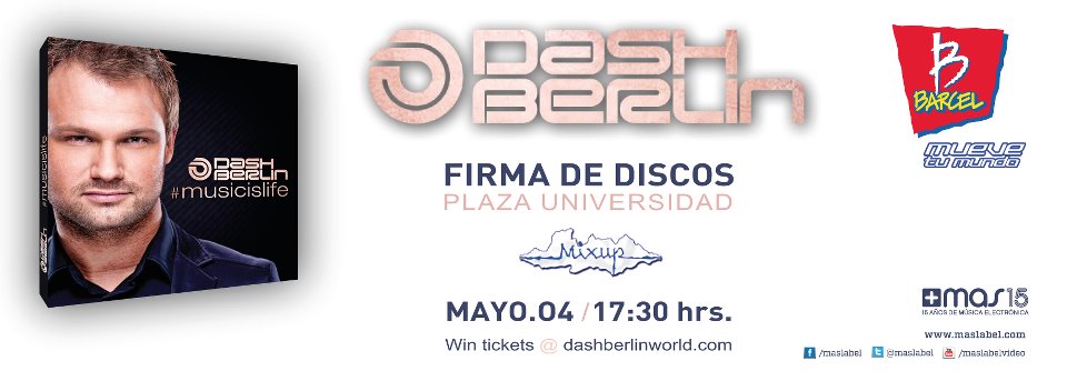 Firma de discos Dash Berlín&nbsp;2012