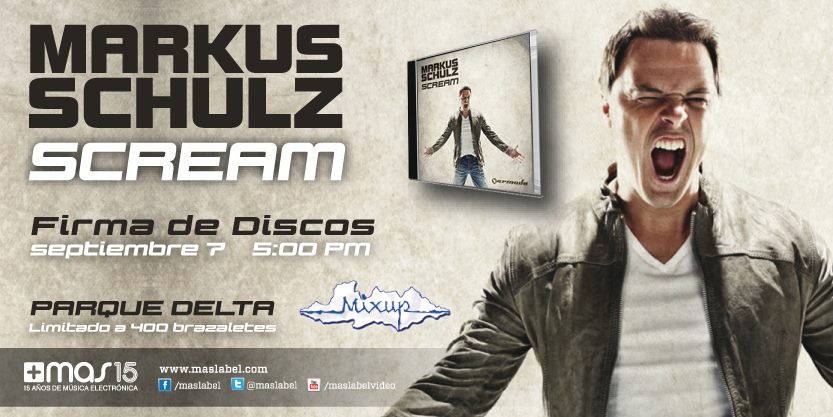 Firma de discos Markus Schulz 2012